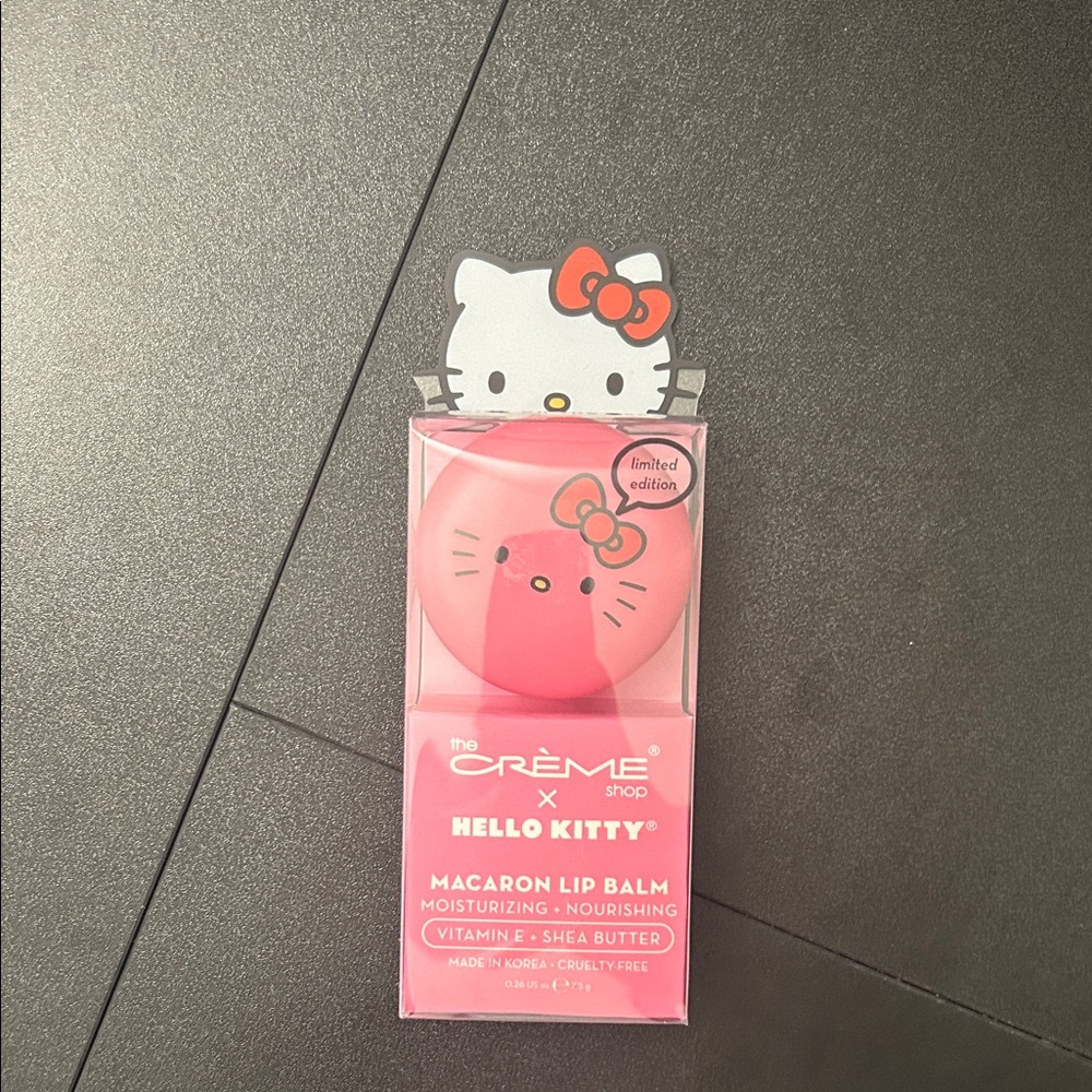 The Creme Shop x Hello Kitty Macaron Lip Balm